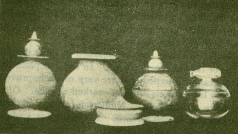 The Peppé vases. Found by Mr. Peppé in the Sakiya Tope.