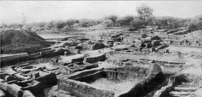 Excavations at Jeta-vana, now Saheth