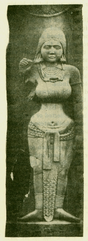 Fig. 36 Sirima Devata. [From the Bharahat Tope. Pl. xxiii.]