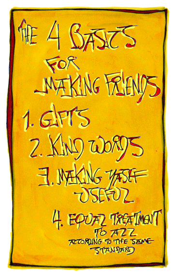The 4 Basics for Making Friends
